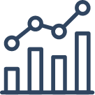 Illustrate data with graphics 